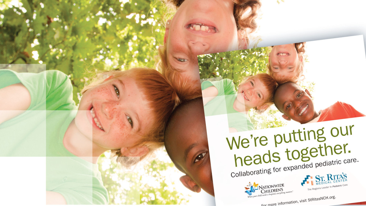 Brand Marketing Campaign, St. Rita's Medical Center and Nationwide Children's Hospital