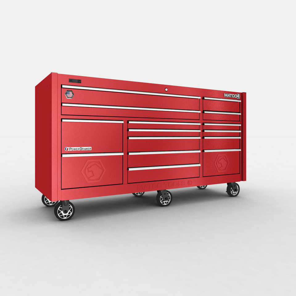 Fire Red Toolchest